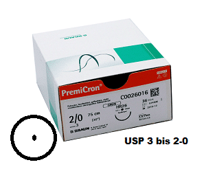 PREMICRON ® Rundkörpernadel USP 3 bis 2-0
