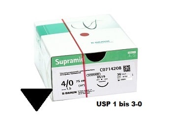 SUPRAMID ® schneidende Nadel USP 1 bis 3-0